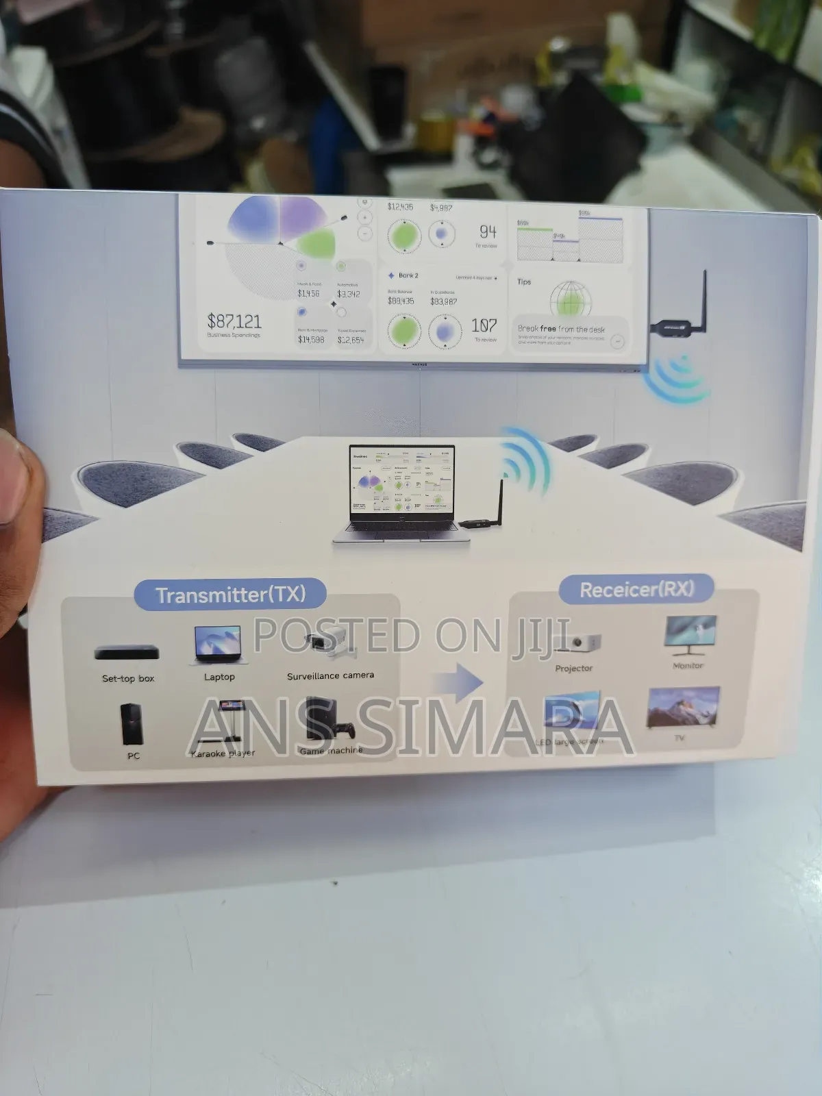 SHK HDTV Wireless Transmitter and Receiver Kit