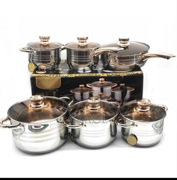 12pcs Endenberg Cookware Set Available - main view