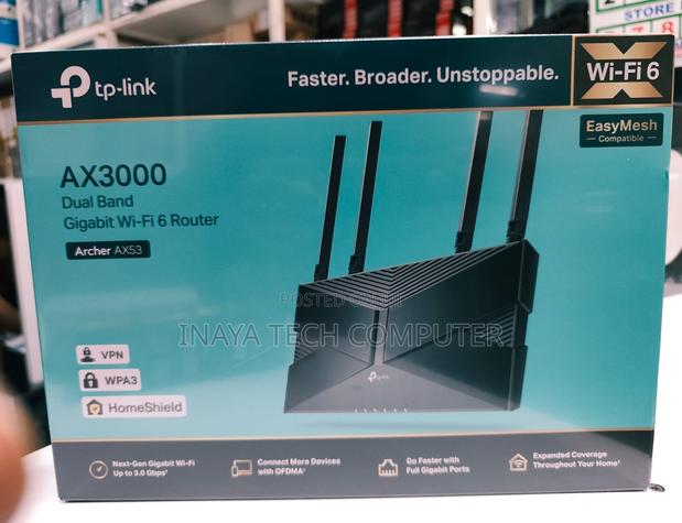 Tp Link Archer Ax53 Dual Band Gigabit Wi-Fi 6 Router