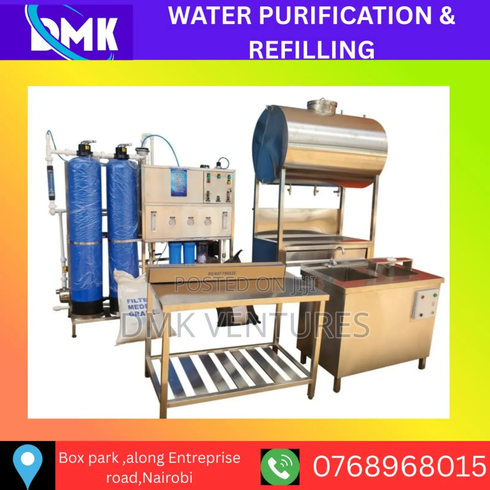 Full Set Water Purification and Refilling System