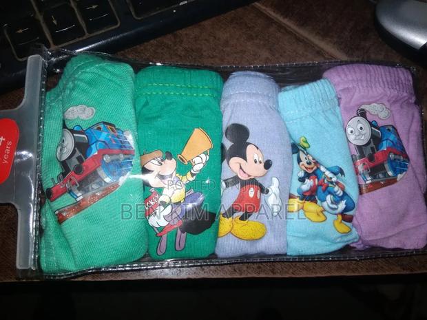Kids Underwear Boys Briefs 6 Pack Comic Heroes 3 to 8 Years.