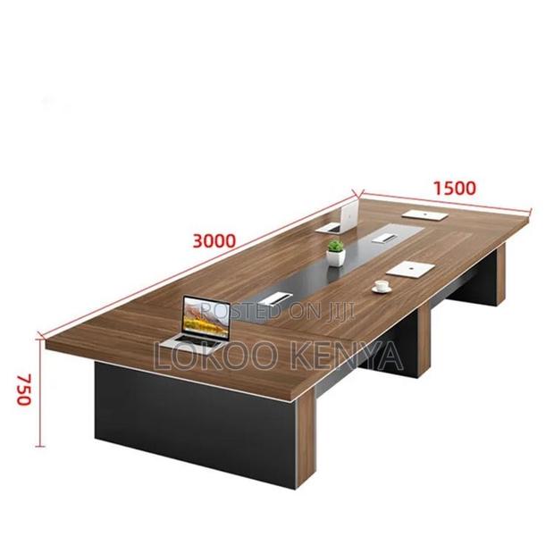 Boardroom Table; 2.4 M Office Executive Boardroom Table - thumbnail 6