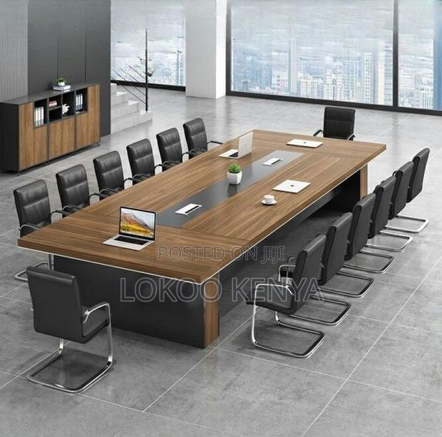 Boardroom Table; 2.4 M Office Executive Boardroom Table - thumbnail 10