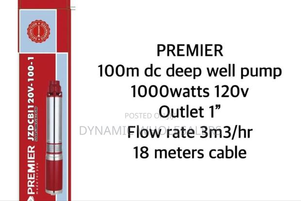 Premier 100m Dc Water Pump 1000watts 120v