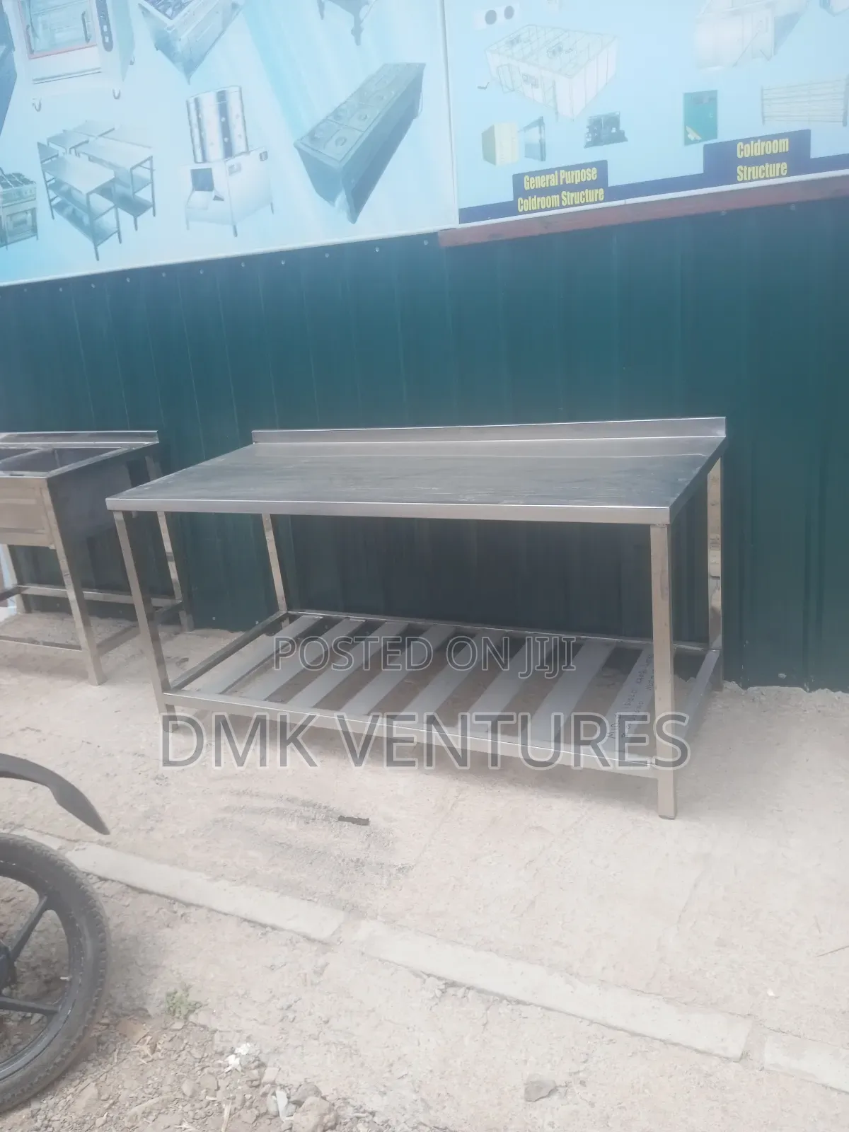 Precious 2by 5ft Stainless Steel Working Table on Offer