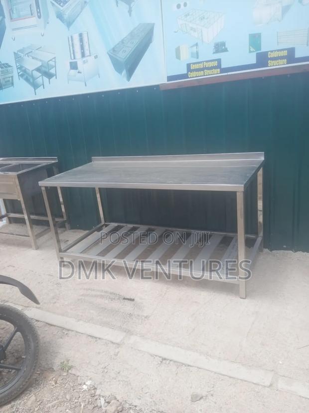 Precious 2by 5ft Stainless Steel Working Table on Offer - main view
