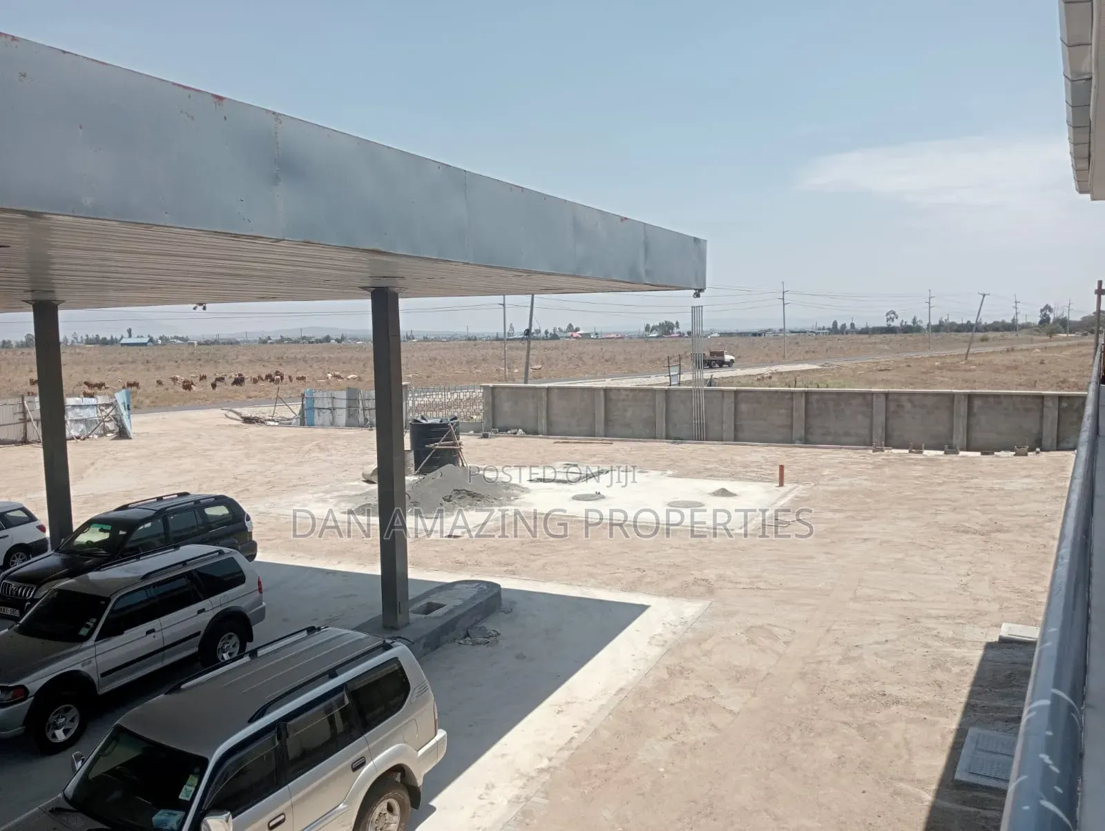 Petrol Station in Malaa on 3 Acres for Sale Touching Tarmac