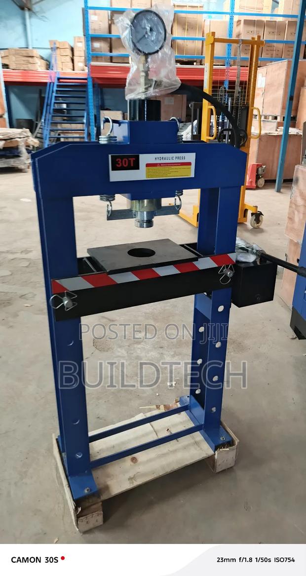 30t Heavy Duty Workshop Press - main view