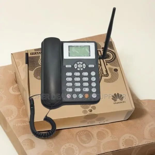 Built in Rechargeable Battery Huawei GSM Fixed Landline Desktop Phone