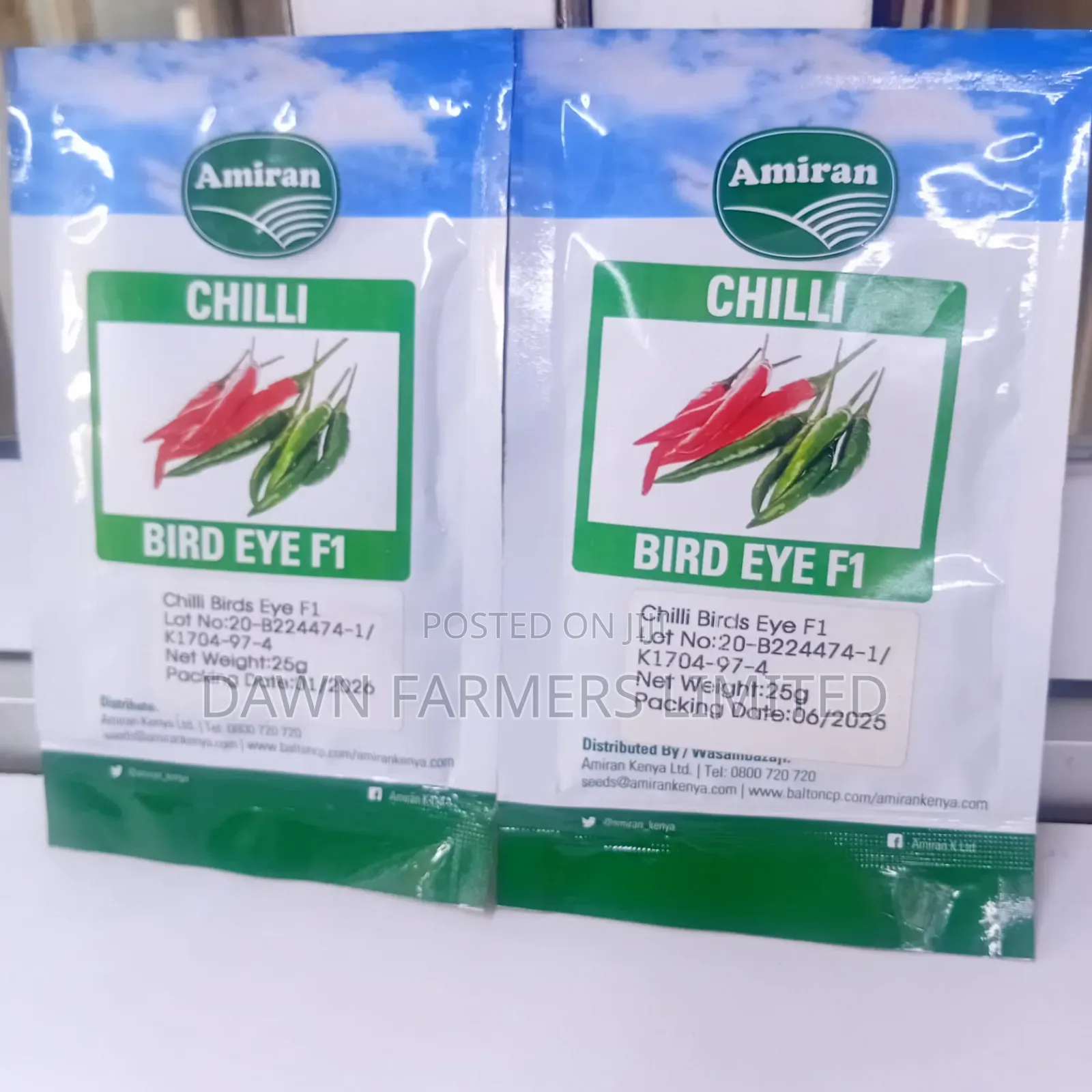 Bird Eye F1 Chilli 25g