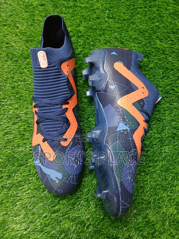 Puma Future Ultimate Dark Night/Ultra Orange - thumbnail 5