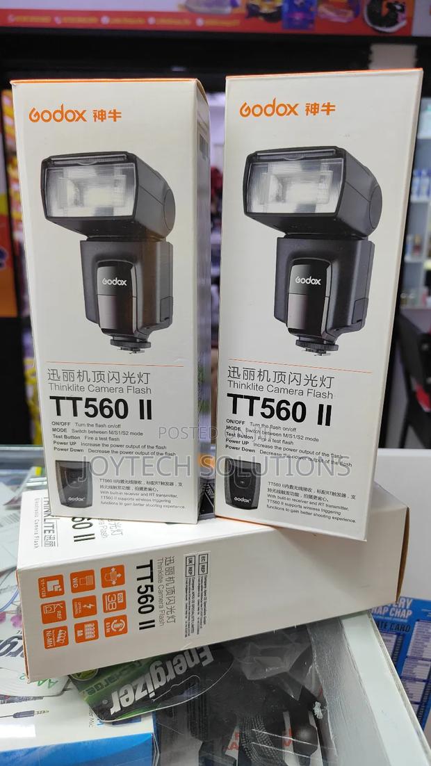 Tt 560 Ii Godox Camera Flash Light: Speed Light - thumbnail 2