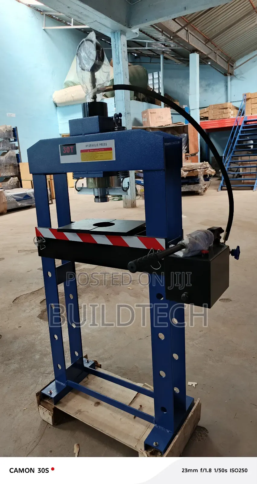 30t Mechanical Workshop Press
