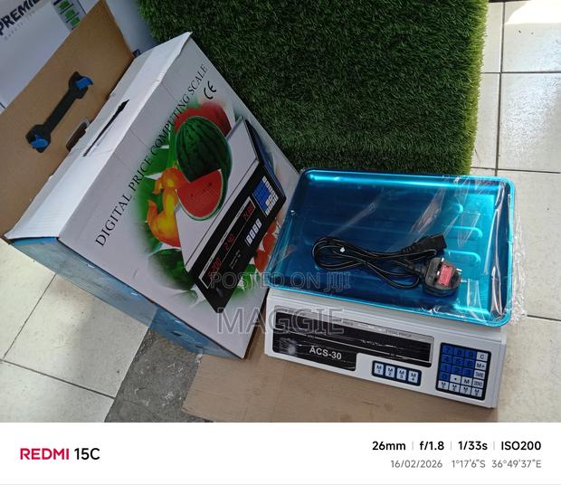 Digital Price Computing Scale - main view