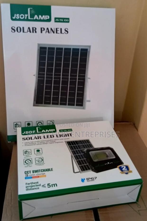 Jsot Solar Led Floodlight (Model Js-Tg 100 - main view