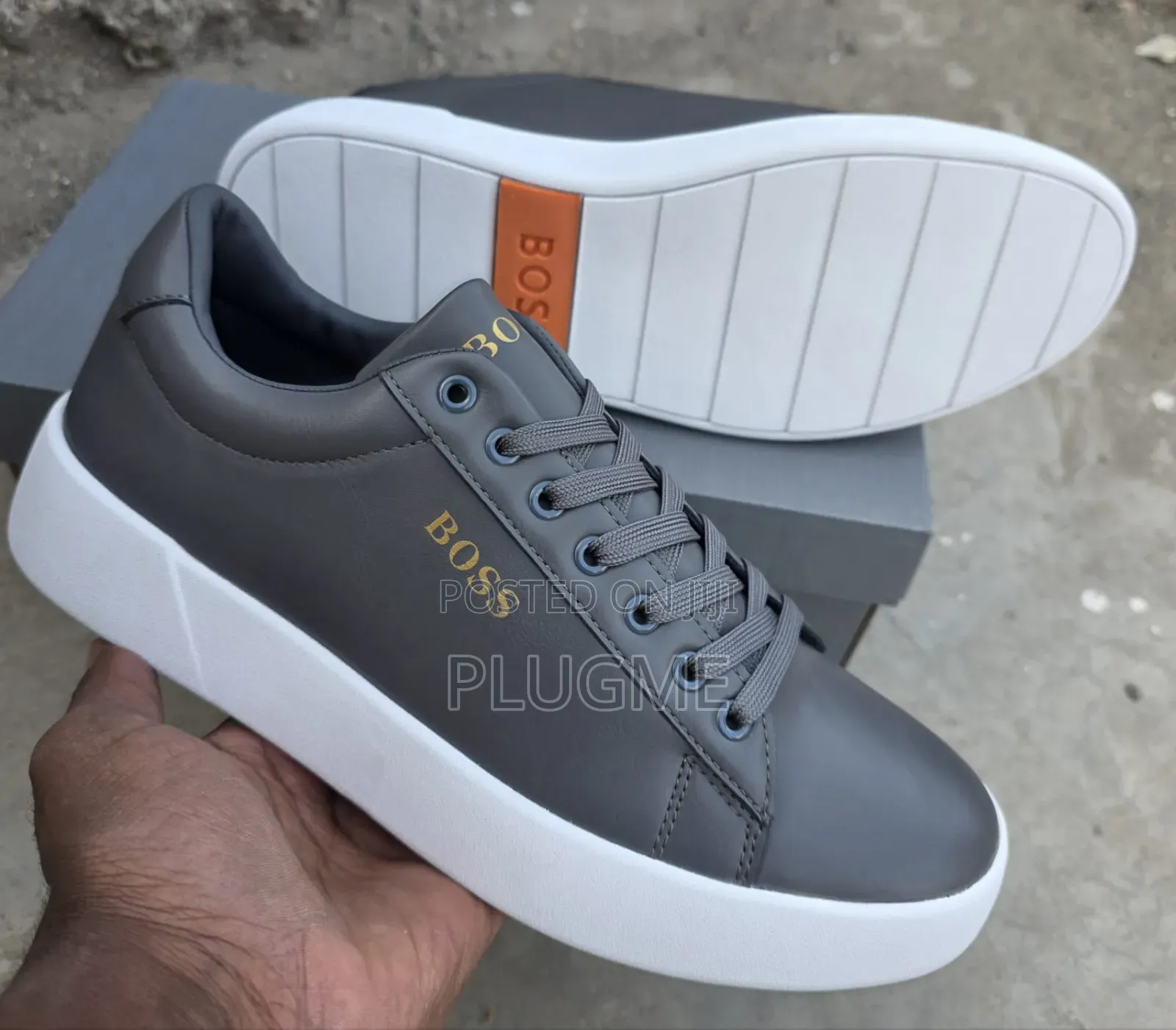 Boss Leather Casual Shoes