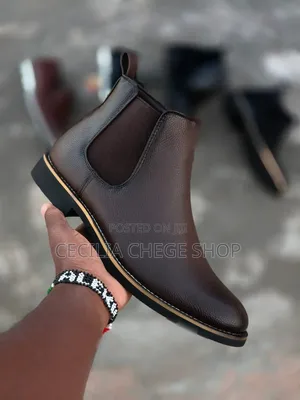 Mexican Chelsea Boots Coffee