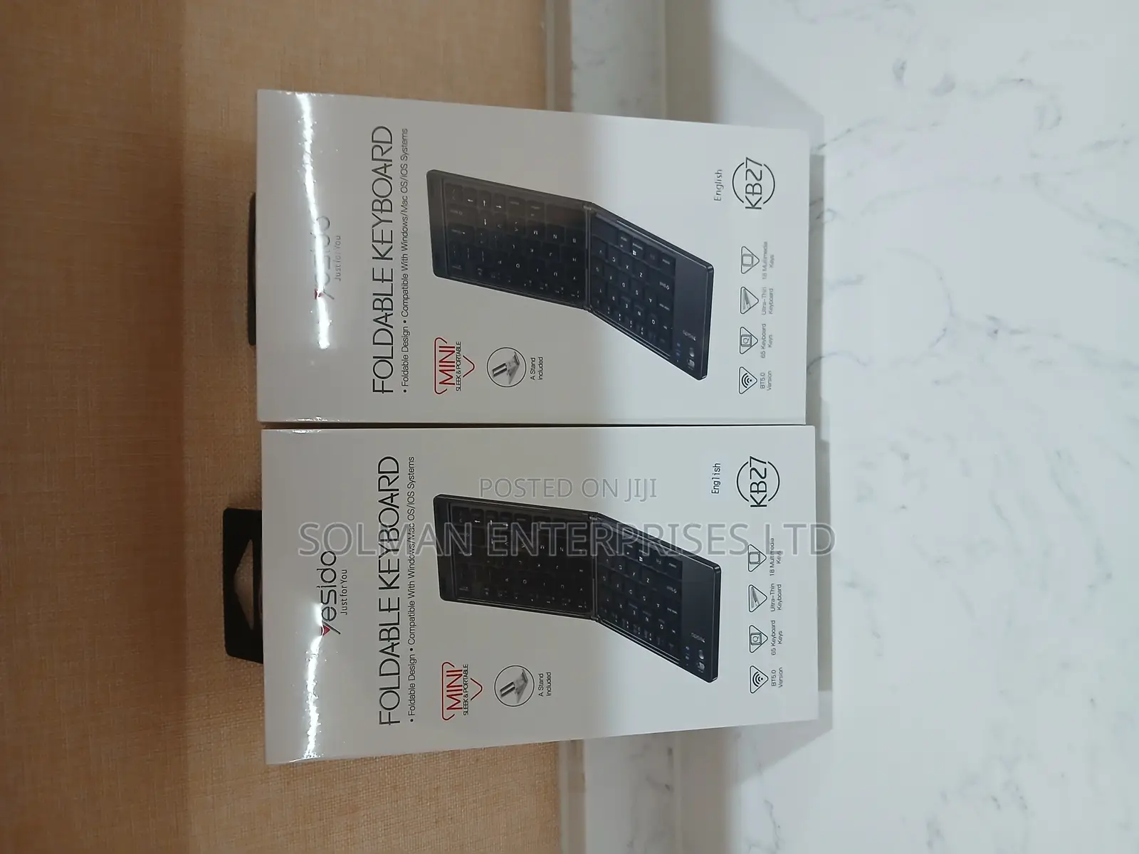 Yesido Foldable Kb27 Keyboard