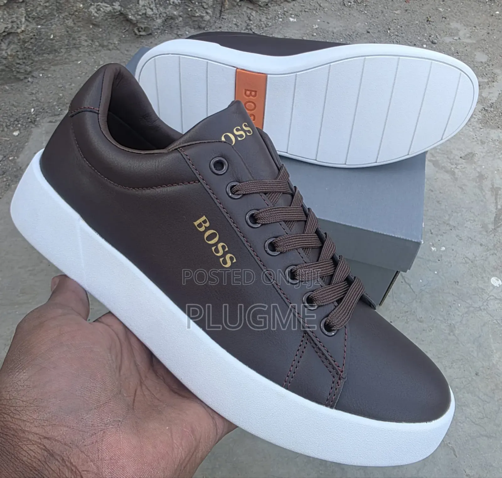 Boss Leather Casual Shoes