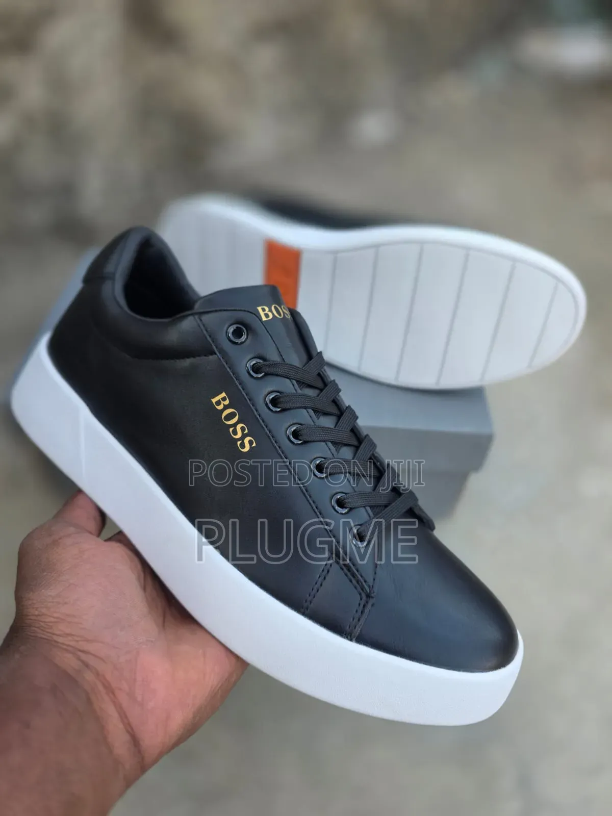 Boss Leather Casual Shoes