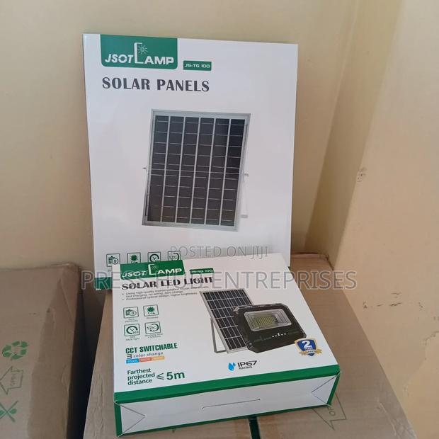 Jsot Solar Led Floodlight (Model Js-Tg 100): - main view