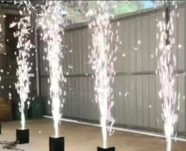 Award Giving Events Cold Spark Machine for Hire. - main view