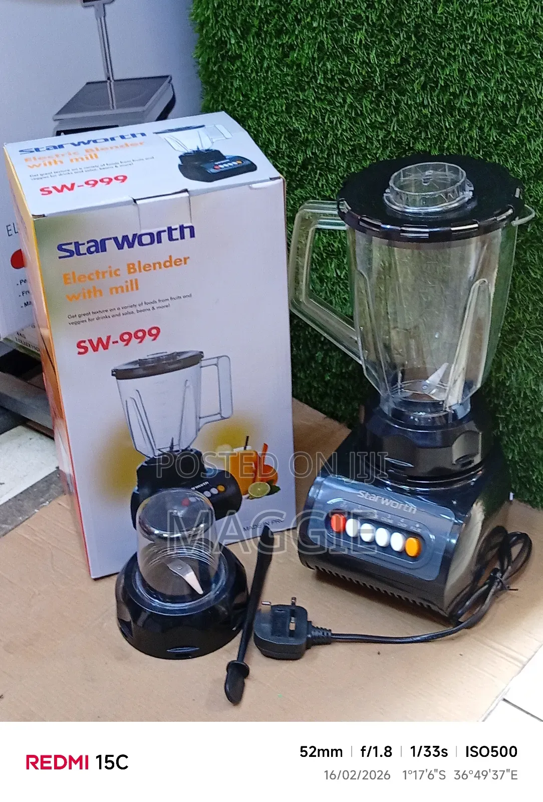 Starworth Electric Blender With Milk