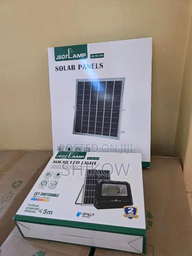Jsot Js-Tg 100 Solar Flood Light With Panel