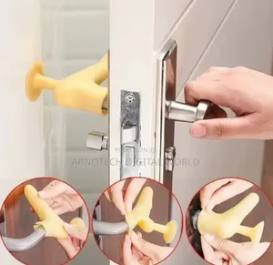 Silicone Door Handle Stopper Anti-collision Pad Protection