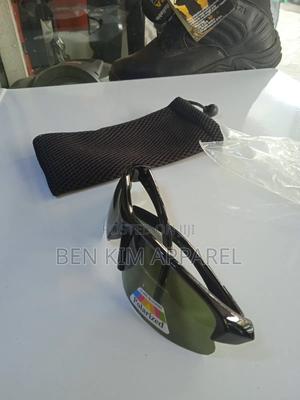 Tactical Polarized Sunglasses Uv Protection Black With Bag. - thumbnail 2