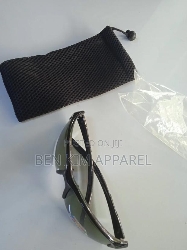 Tactical Polarized Sunglasses Uv Protection Black With Bag. - thumbnail 11