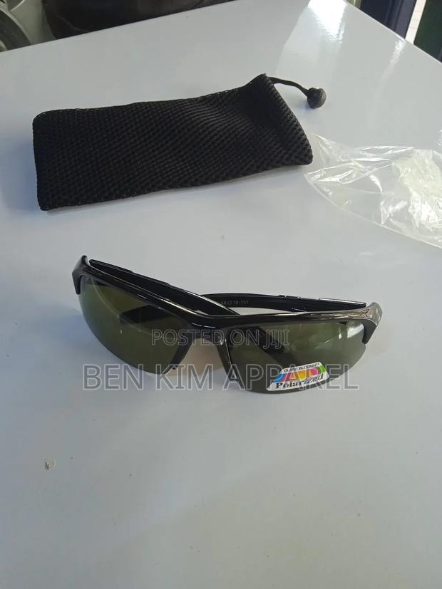 Tactical Polarized Sunglasses Uv Protection Black With Bag. - thumbnail 13