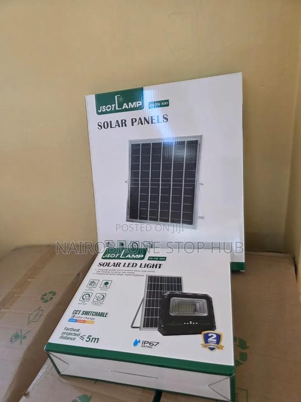100w Solar Floodlight Model No.Tg-100