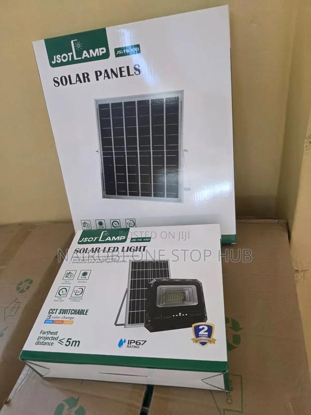 Jsot Lamp Solar Panel Solar Floodlight