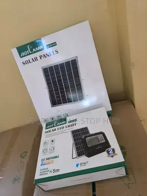 Jsot Lamp Solar Panel Solar Floodlight