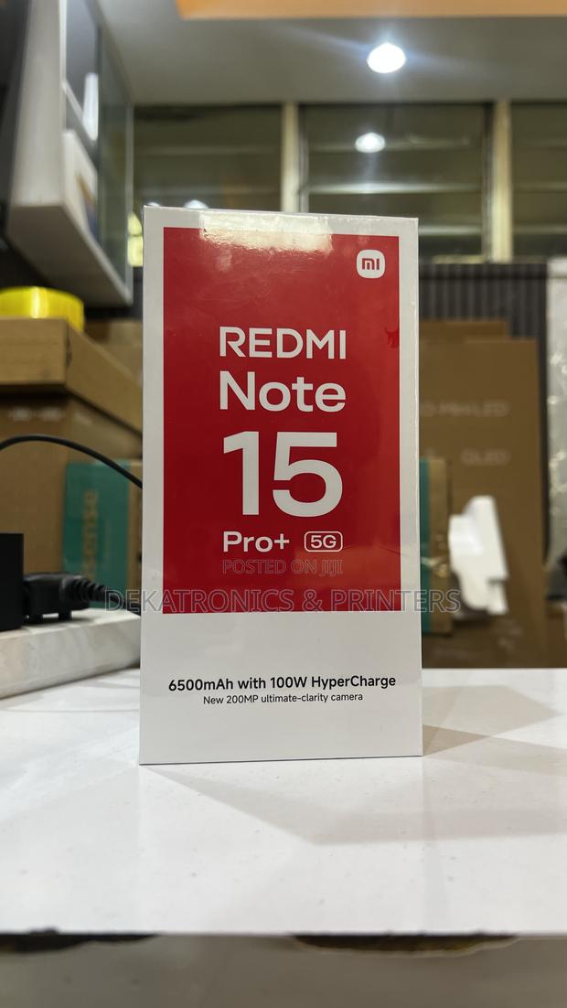 New Xiaomi Redmi Note 15 Pro+ 512 GB Black - thumbnail 3
