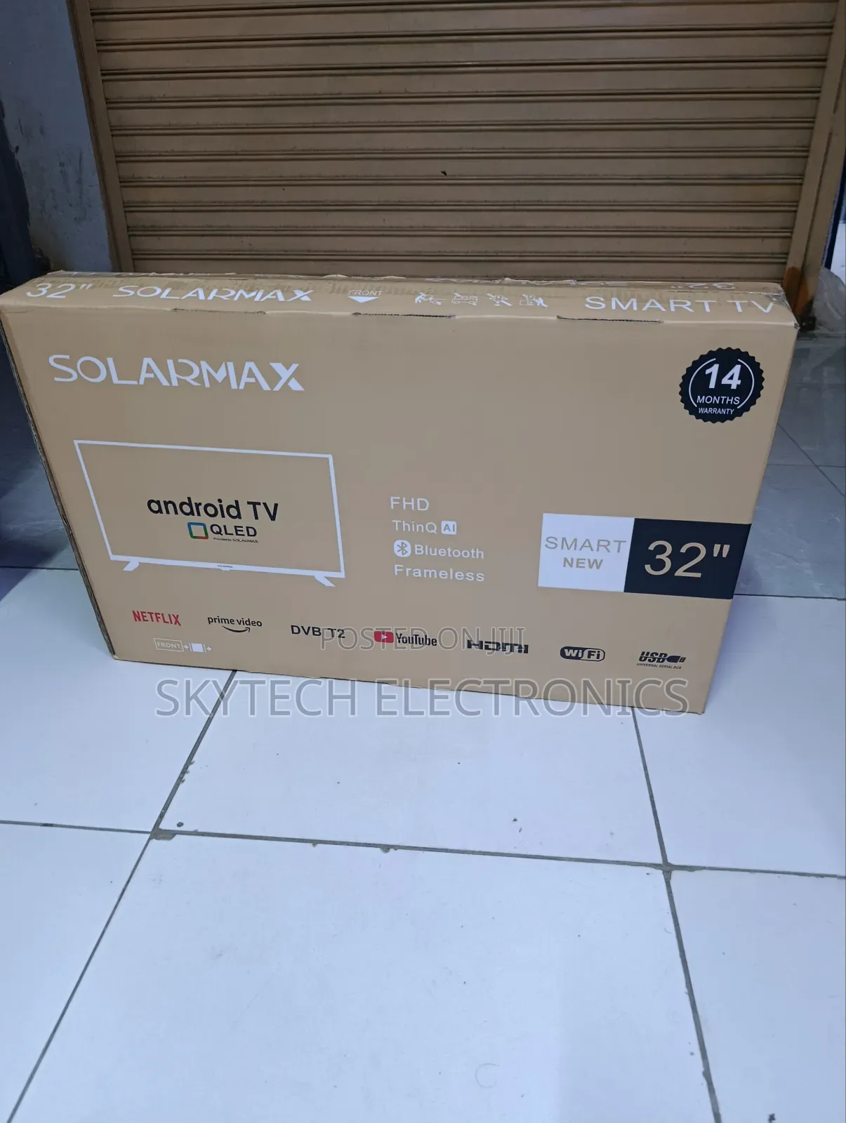 Solarmax 32 Inch Android Qled Tv