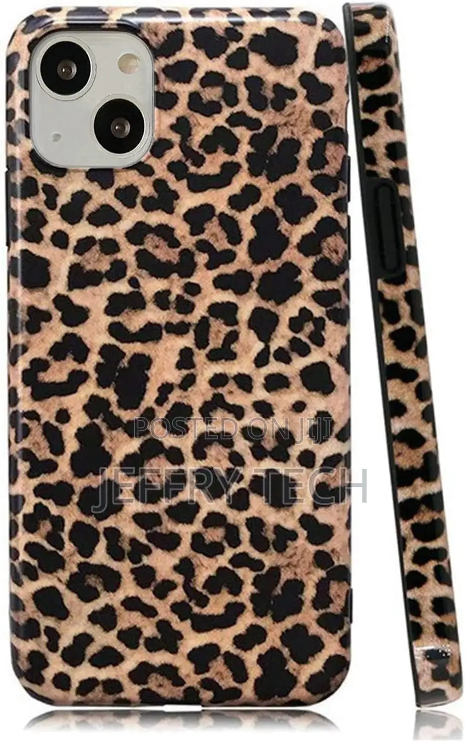 Akhan Leopard Print Case for iPhone 15, Cute Cheetah Case for Women,