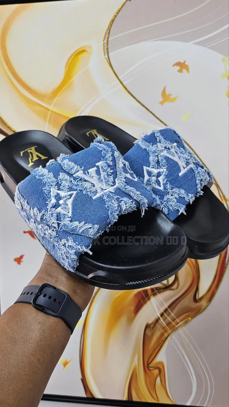 Versace Silver Medusa Slides