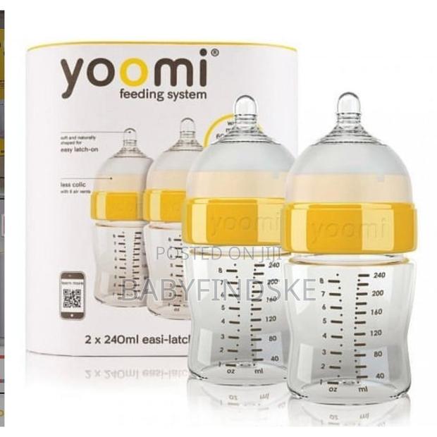 Yoomi Anti-Colic Feeding Bottles – 2 Pack (240ml Each) - main view