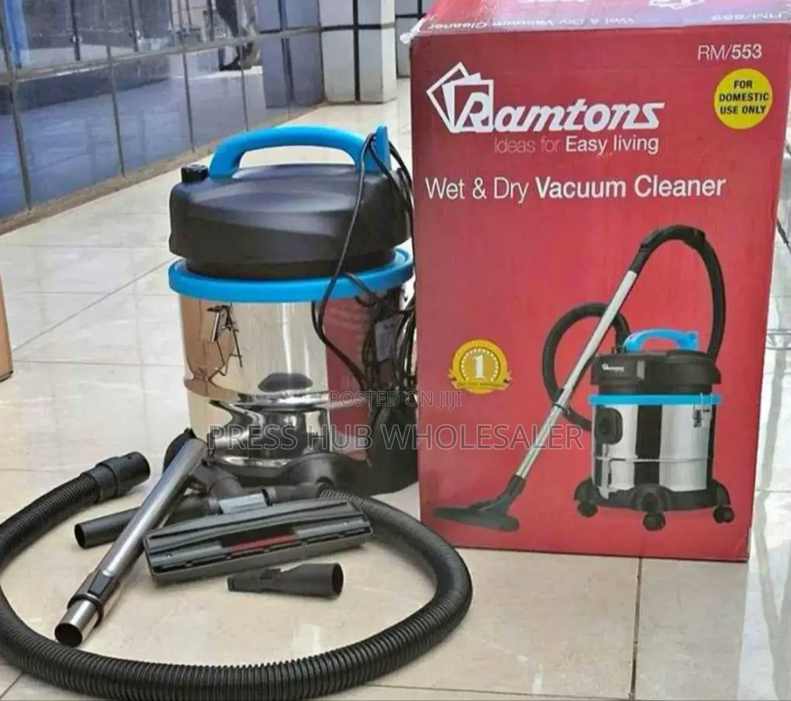 Ramtons Wet Dry Vacuum Cleaner (