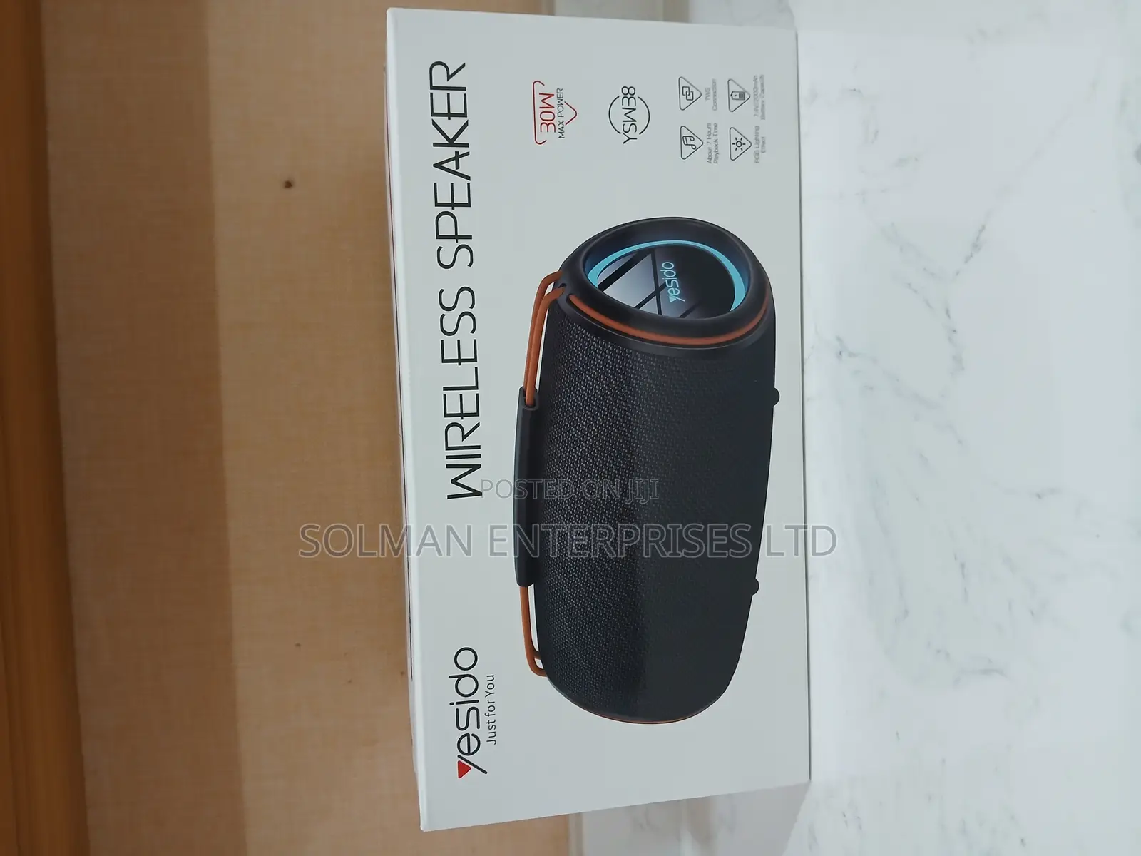Yesido Sonicbeam Ysw38 Bluetooth Speaker