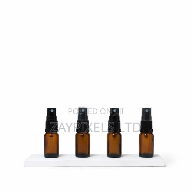 10ml Glass Bottle With Black Mist - main view