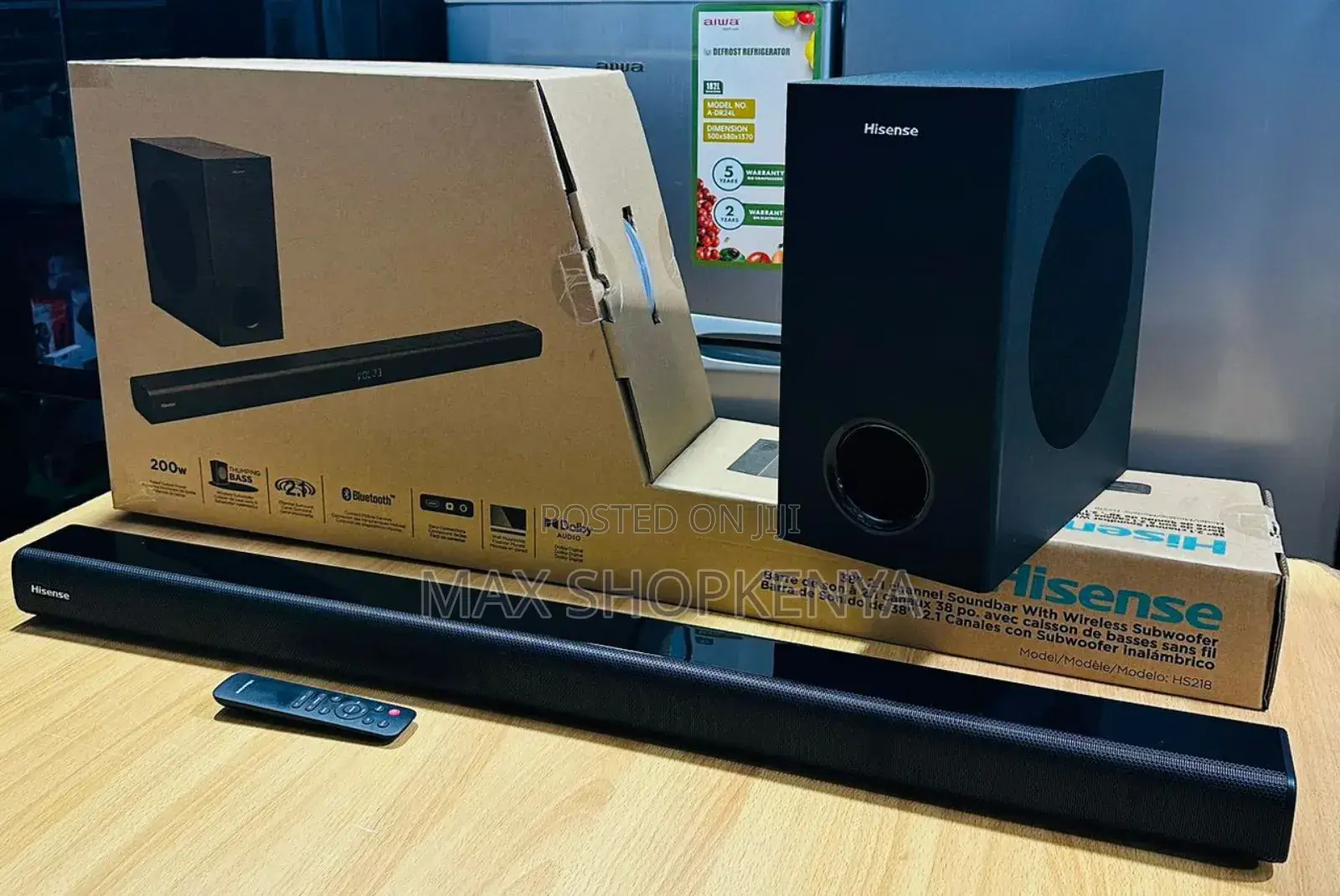 Hisense Soundbar Hs218 ,200 Watts