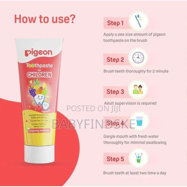 Pigeon Fluoride-Free Baby Toothpaste - thumbnail 2