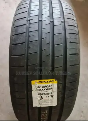 255/55r19 Dunlop Tires 111w Sport Maxx 060+[Made In Japan]