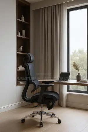 Ergonomic Office Chair –High-back Mesh, Reclining System With Footrest