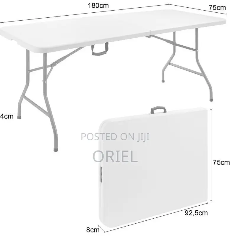 Office Plastic Table; Ergonomic Foldable Plastic Office Workstation