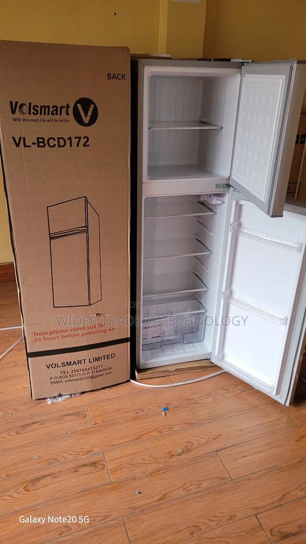 Volsmart 172l Double Door Refrigerator, Model Vl-Bcd172.