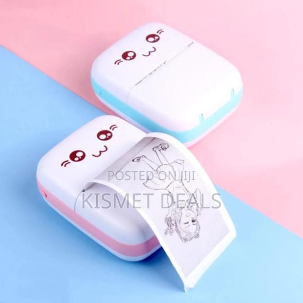 Portable Handheld Rechargable Bluetooth Mini Printer - thumbnail 3